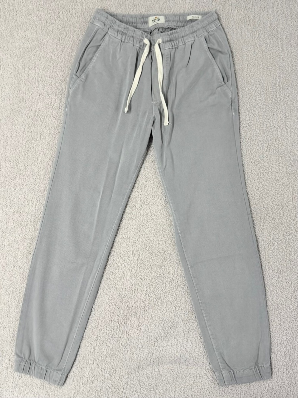 Marine Layer Saturday Joggers Slim Fit Gray S
